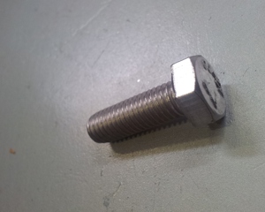 Hexagon head screw M8x25 DIN 933 SST